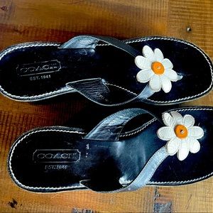 Coach daisy sandals/flip flops
